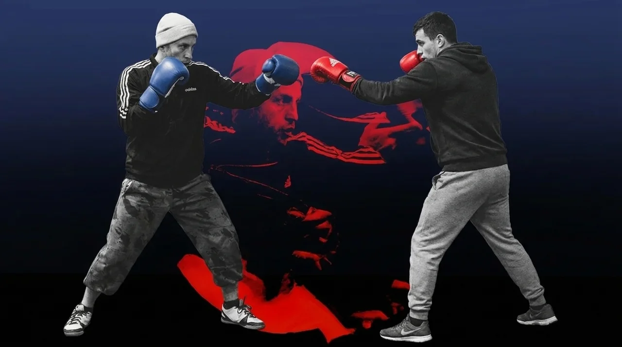 Ben Murphy in a low martial stance